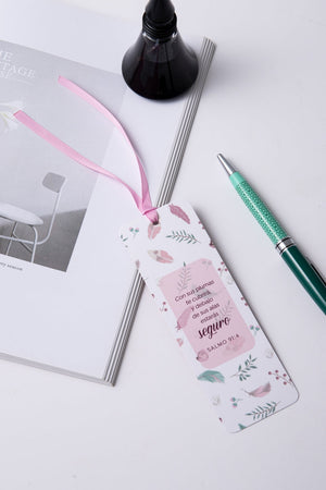 Marcador de Libro con Ribbon Con sus Plumas te Cubrirá