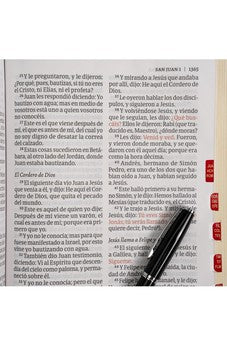 Image of Biblia RVR 1960 Letra Gigante Café Símil Piel con Índice