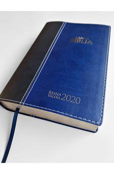 Biblia RVR 2020 Letra Grande Azul Símil Piel