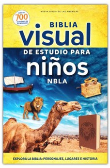 Image of Biblia NBLA de Estudio para Niños Café Símil Piel