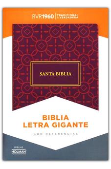 Biblia RVR 1960 Letra Gigante Símil Piel Neutral