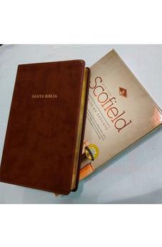Biblia RVR 1960 de Estudio Scofield Chocolate Símil Piel