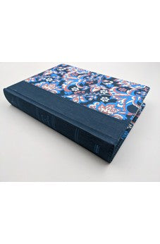 Biblia RVR 1960 de Apuntes Edición Ilustrada Tela en Rosado y Azul