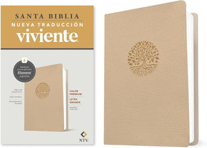 Biblia NTV Valor Prémium con Filament Símil Piel Marrón
