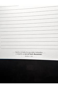 Image of Libreta de Anillas con Elásico Los que Esperan el Señor