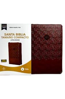 Biblia RVR 1960 Compacta Marrón Índice Cierre