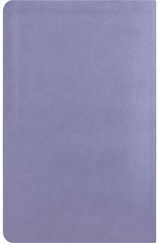 Biblia NBLA de Estudio de La Reforma Edición Condensada Lavanda Símil Piel