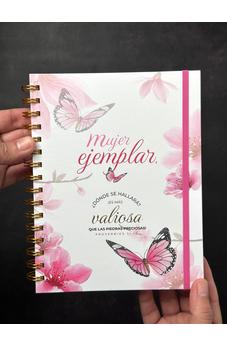 Image of Libreta de Anillas con Elásico Mujer Ejemplar