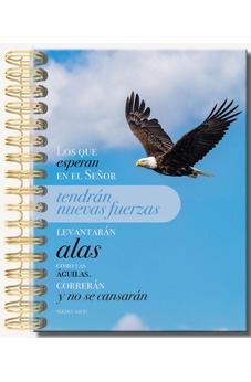Libreta de Anillas con Elásico Los que Esperan el Señor