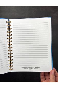 Image of Libreta de Anillas con Elásico Los que Esperan el Señor