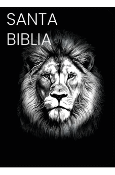 Image of Biblia RVR 1960 Compacta Letra Grande 11 puntos Símil Piel Negro León Grafity