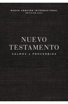 Biblia NVI Nuevo Testamento Bolsillo Negro Rústica