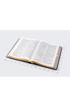 Image of Biblia RVR 1960 del Ministro Letra Gigante Piel Negro