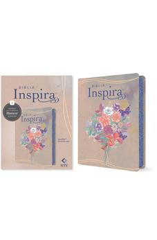 Image of Biblia NTV Inspira con Filament Símil Piel Acuarela Rosa