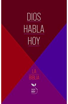 Image of Biblia DHH Dios Habla Hoy Ultrafina Rojo Granate Símil Piel