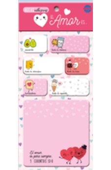 Pack Sticky Notes Amor