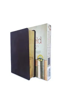 Biblia RVR 1960 de Estudio Scofield Tamaño Personal Chocolate Oscuro Símil Piel