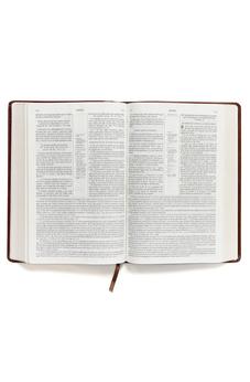 Image of Biblia RVR 1960 de Estudio Scofield Tamaño Personal Chocolate Oscuro Símil Piel