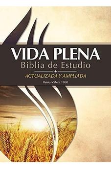 Biblia RVR 1960 Vida Plena de estudio Tapa Dura