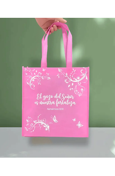 Bolsa Tote Bag Rosa el Gozo del Señor