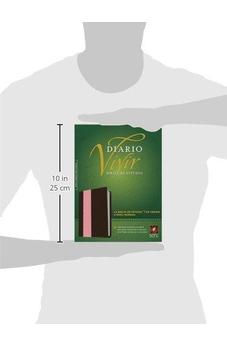 Biblia NTV de Estudio Diario Vivir Símil Piel Café Rosa con Índice