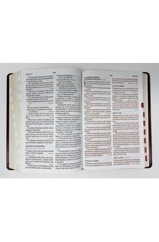 Image of Biblia RVR 1960 Letra Gigante Piel Marrón con Índice