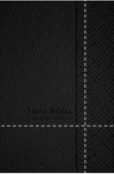 Image of Biblia RVR 1960 de Promesas Tamaño Manual Edición Negro Imitación Piel con Índice