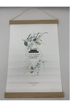 Cuadro Art Scroll Fíate