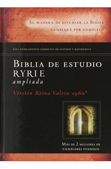 Image of Biblia RVR 1960 de Estudio Ryrie Ampliada Tapa Dura