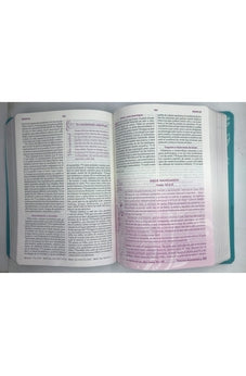 Image of Biblia RVR 1960 Mujer Conforme al Corazón de Dios Aqua