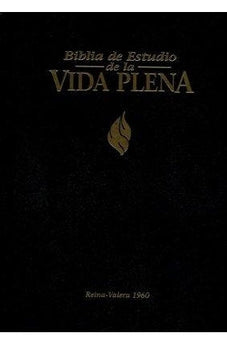 Biblia RVR 1960 Vida Plena Tapa Dura Negro Índice