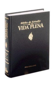 Image of Biblia RVR 1960 Vida Plena Tapa Dura Negro Índice