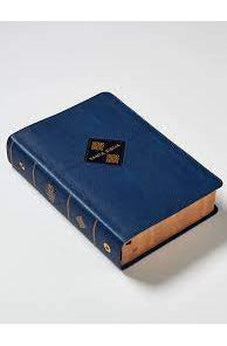 Image of Biblia NBLA de Estudio Gracia y Verdad Piel Azul Marino Interior a dos Colores