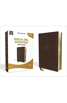 Image of Biblia RVR 1960 del Ministro Piel Café