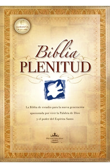 Biblia RVR 1960 de Estudio Plenitud Tapa Dura