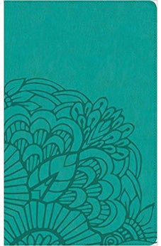 Image of Biblia RVR 1960 Ultrafina Aqua Símil Piel con Índice