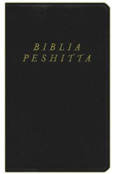 Image of Biblia Peshitta Negro Imitación Piel con Índice