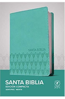 Biblia NTV Compacta Sentipiel Menta