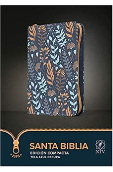 Biblia NTV Compacta Tela Azul Oscuro