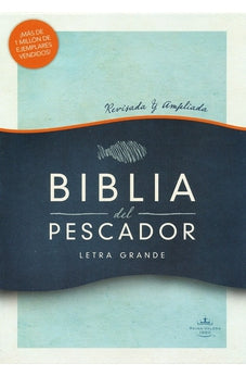 Image of Biblia RVR 1960 del Pescador Letra Grande Caoba Símil Piel