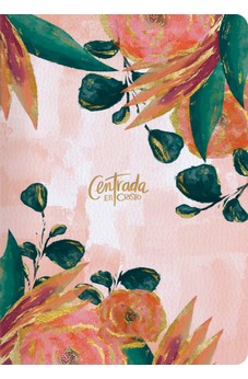 Image of Biblia RVR 1960 Centrada en Cristo Símil Piel Floral