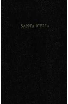 Biblia RVR 1909 Clásica con Referencia Negro Tapa Dura