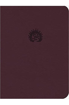 Biblia LBLA de Estudio de la Reforma Ciruela Símil Piel