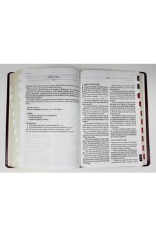 Image of Biblia RVR 1960 Letra Gigante Piel Marrón con Índice