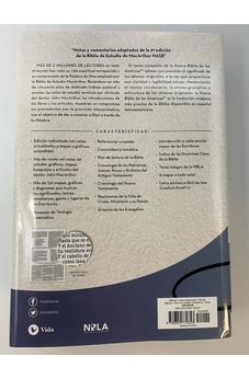 Biblia NBLA de Estudio MacArthur Tapa Dura Azul Interior a Dos Colores