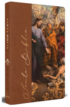 Biblia RVR 1960 Letra Grande Tamaño Manual Jesús Sana Tapa Dura